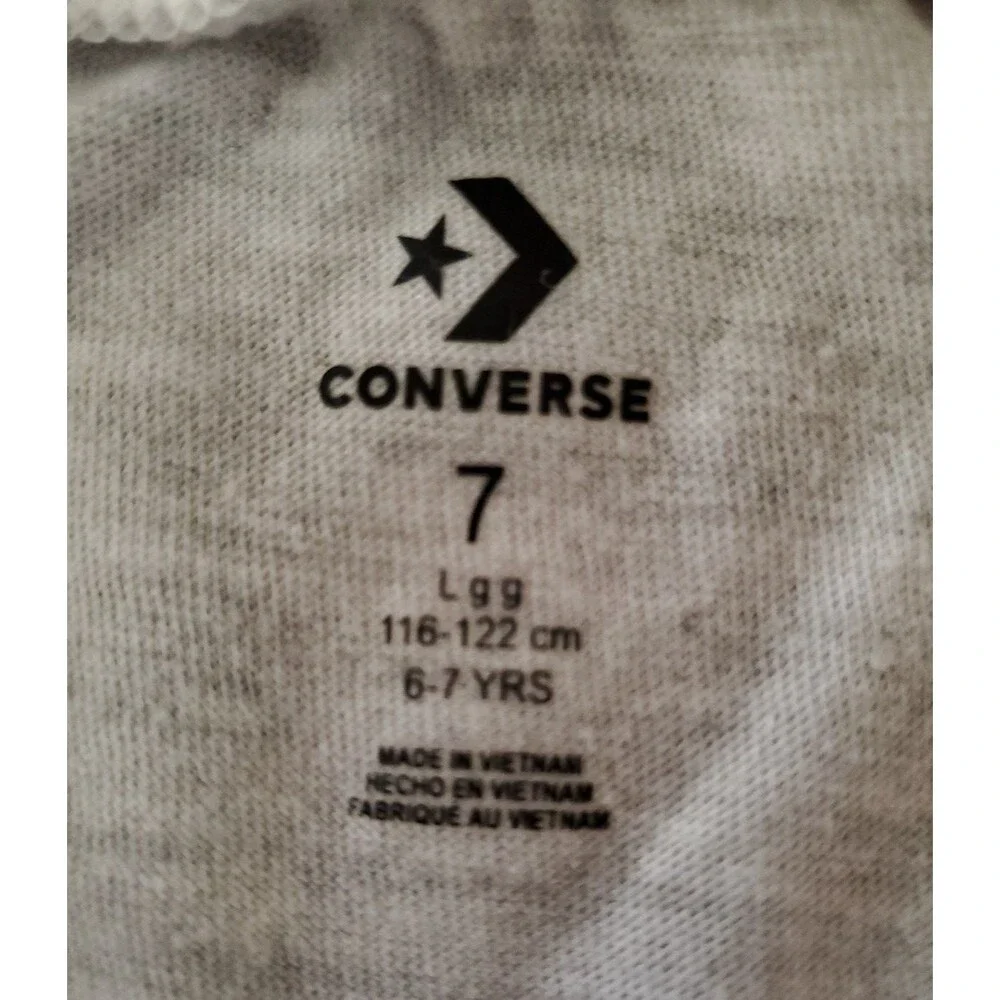 EUC Boy's Converse logo short sleeve t-shirt and shorts set - Size 7